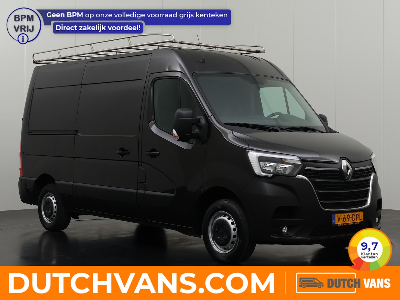 Renault Master - 2.3DCi 135PK L2H2 Work Edition | Imperiaal | Trekhaak | Navigatie | Airco | Cruise | 3-Zit - AutoWereld.nl
