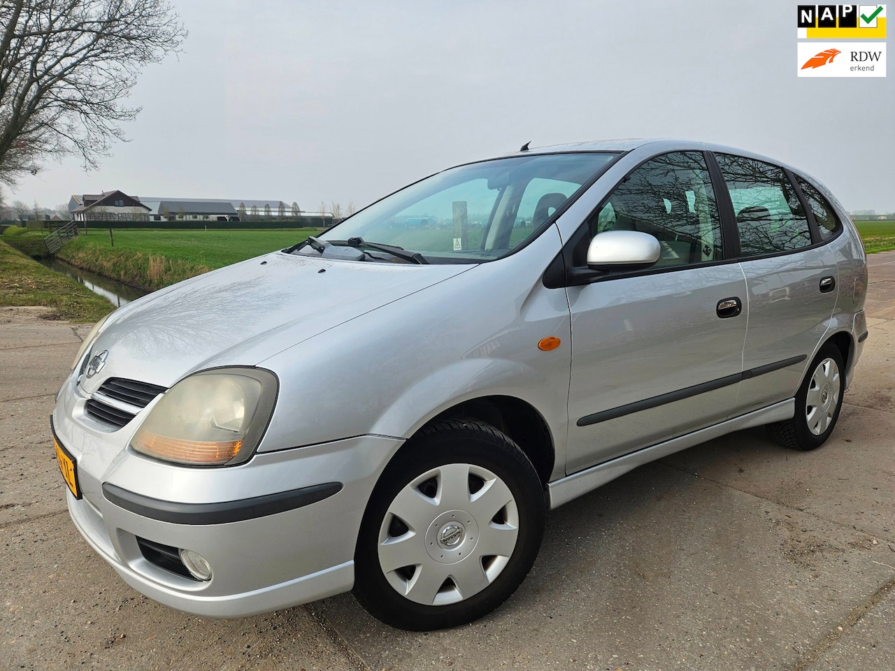 Nissan Almera Tino - 2.0 CVT Elegance/ automaat/ airco/ 135350 km ( nap) - AutoWereld.nl