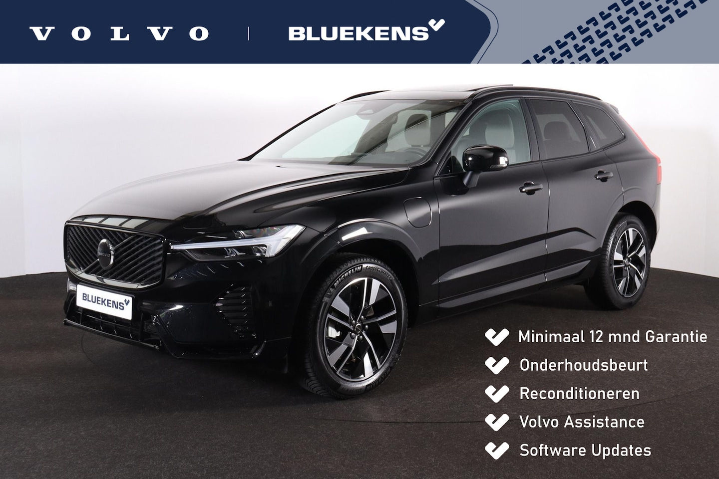 Volvo XC60 - T6 Recharge AWD Plus Dark - Panorama/schuifdak - IntelliSafe Assist & Surround - Harman/Ka - AutoWereld.nl