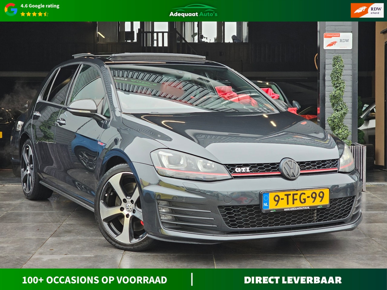 Volkswagen Golf - 2.0 TSI GTI Performance|AUT|PANO|NAVI|Leder - AutoWereld.nl