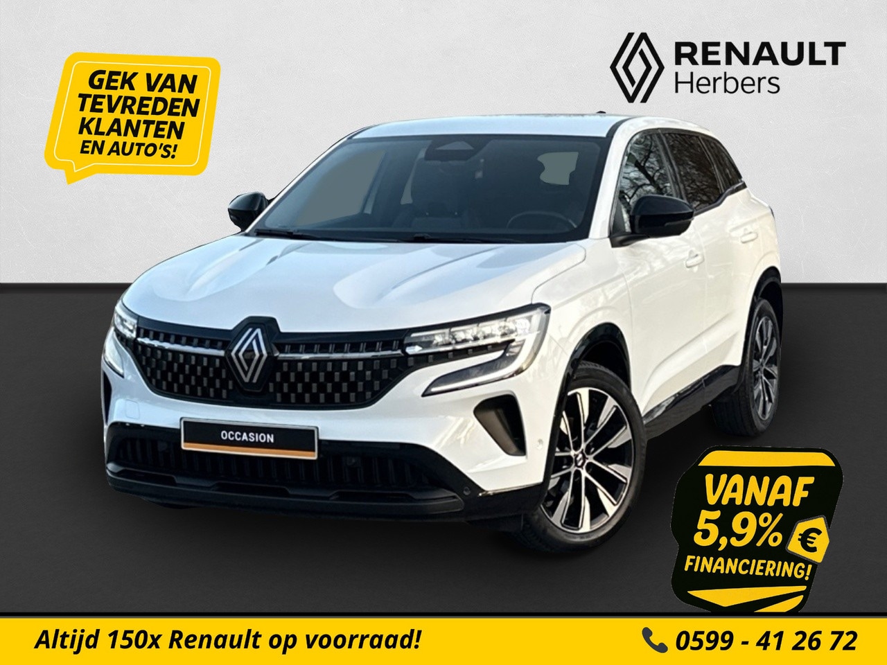 Renault Austral - 1.2 mild hybrid 160 X-Tronic techno 360 CAMERA / NAVI / STOEL STUURVERW / KEYLESS - AutoWereld.nl