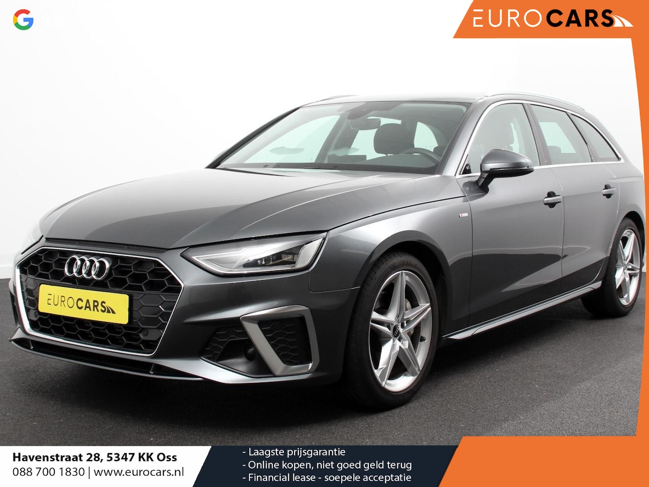Audi A4 Avant - 40 TFSI 205pk S-Tronic S-Line | Climate control | Adaptive cruise control | Navigatie | Pa - AutoWereld.nl