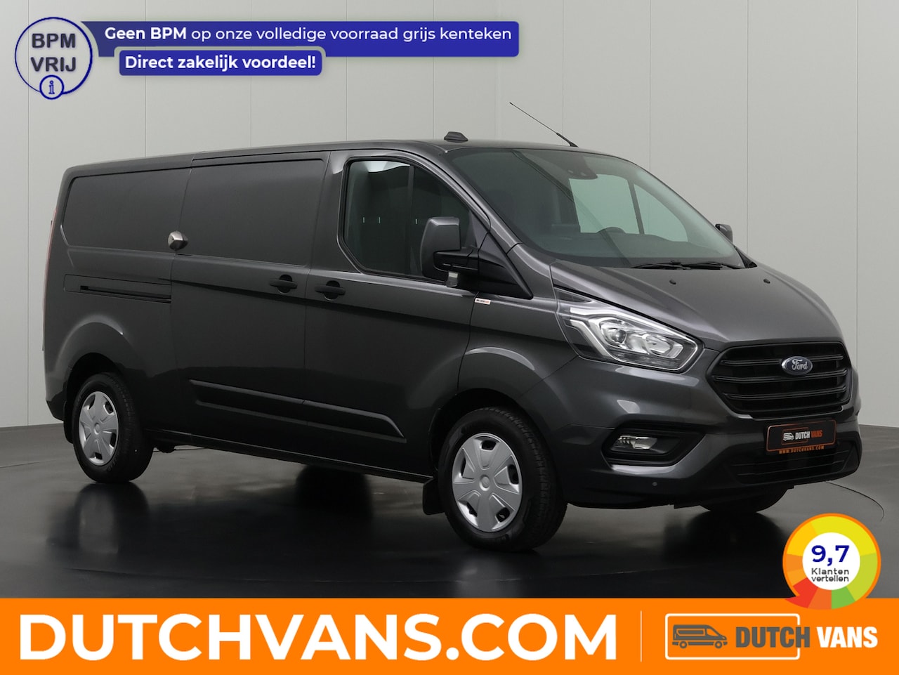 Ford Transit Custom - 2.0TDCi 130PK Lang Limited | Euro 6 | Camera | Multimedia | 3-Zits | Airco | Cruise - AutoWereld.nl