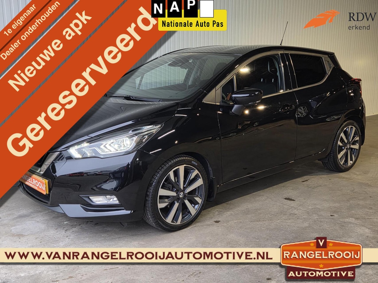 Nissan Micra - 0.9 IG-T Tekna 0.9 IG-T Tekna, LED kopl., Bose, stoelverw., cruise, clima, 17" lmv, camera - AutoWereld.nl