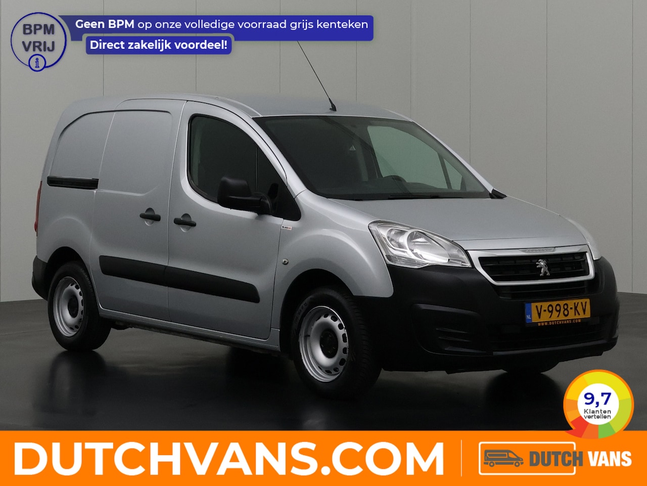 Peugeot Partner - 1.6BlueHDi 75PK | Multimedia | Airco - AutoWereld.nl