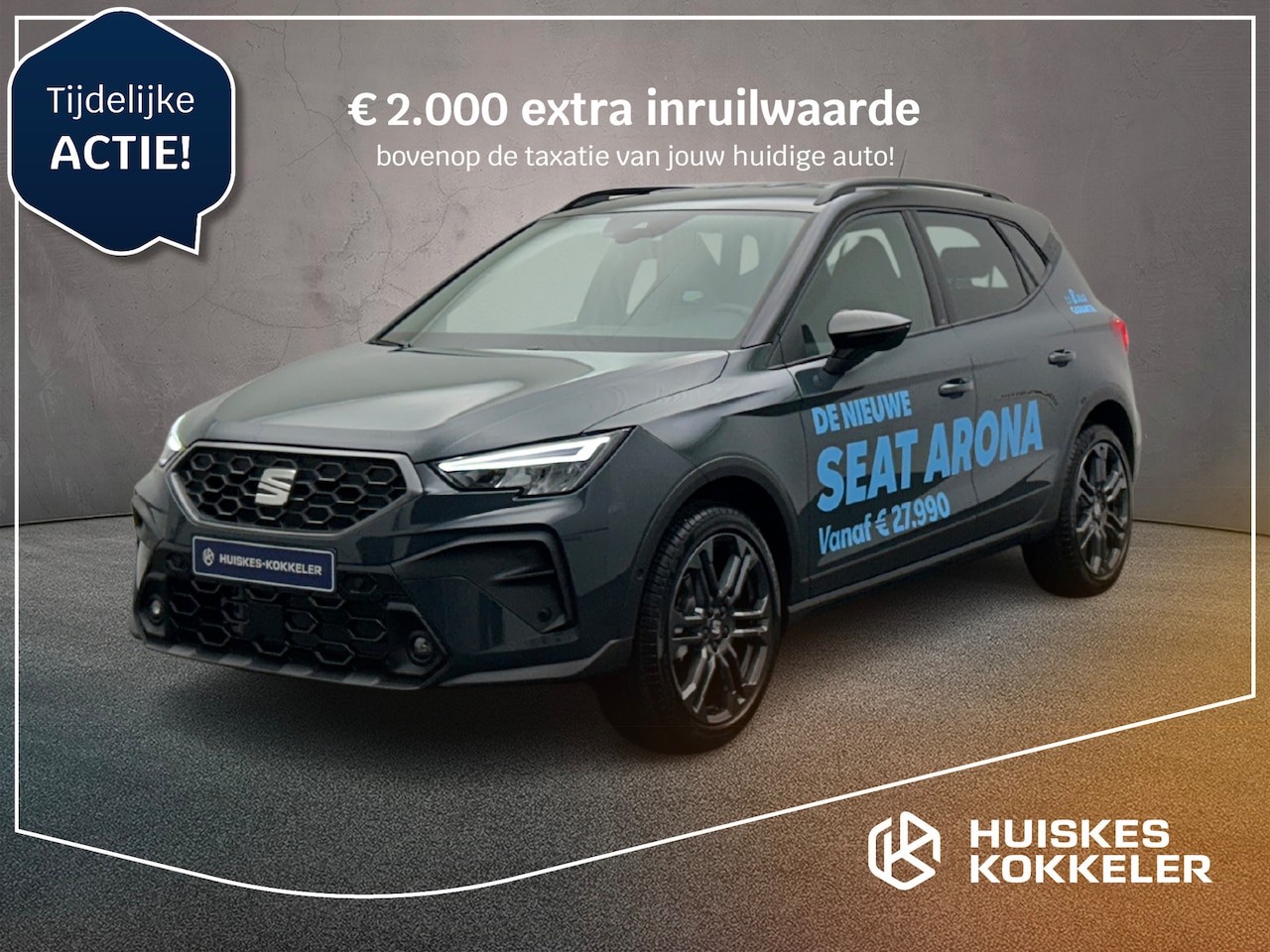 SEAT Arona - 1.0 TSI FR Business Connect 1.0 TSI 115pk FR Business Connect - AutoWereld.nl