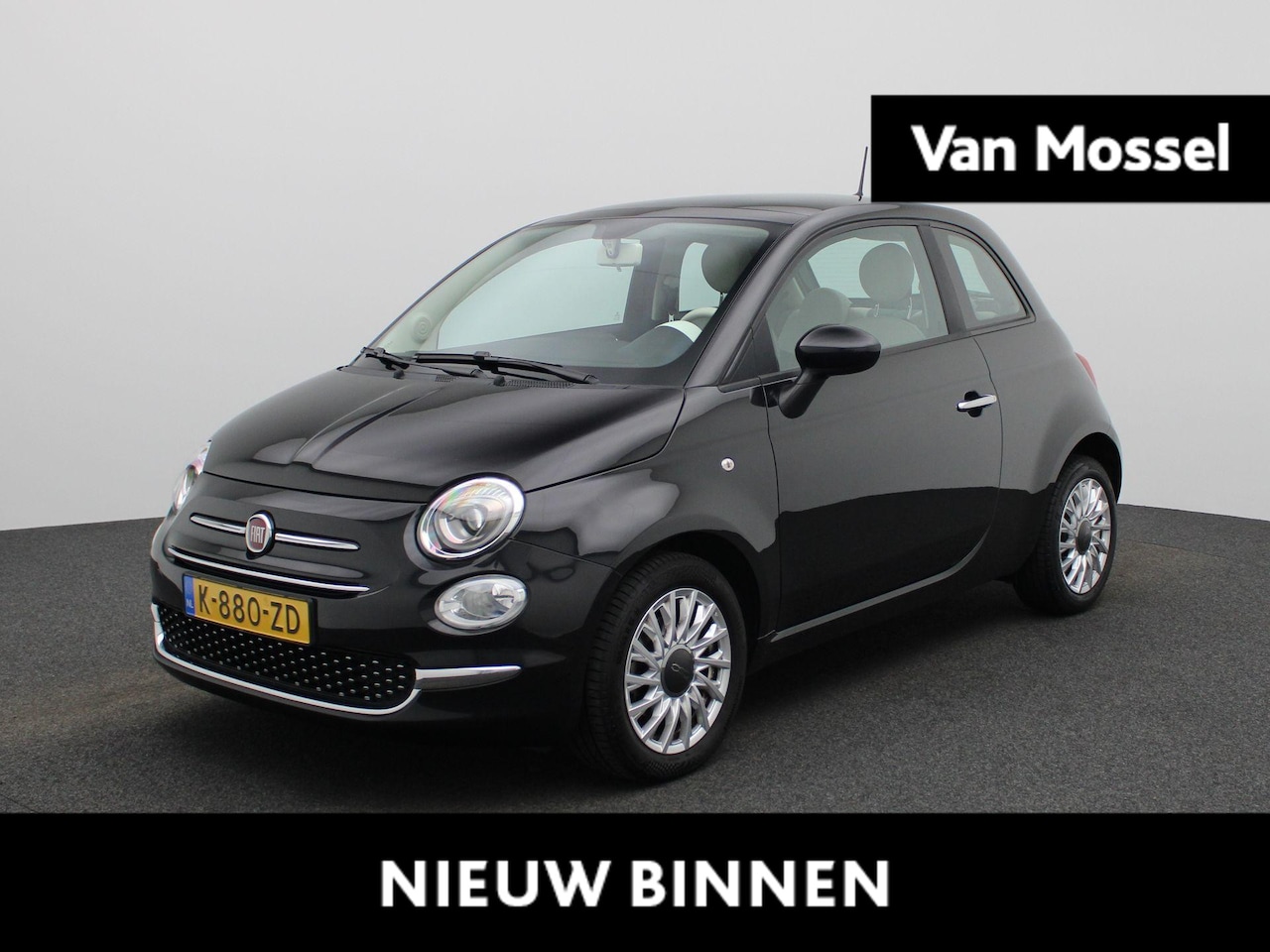Fiat 500 - 1.0 Hybrid Lounge | Apple Carplay / Android Auto | Panoramadak | Lichtmetalen Velgen | - AutoWereld.nl