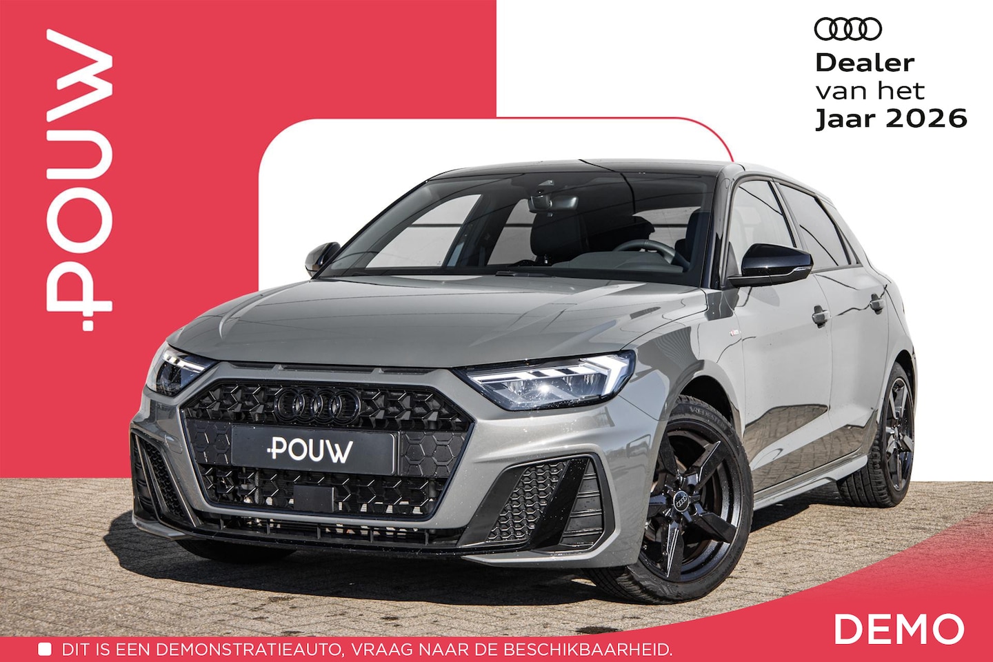 Audi A1 Sportback - 25 TFSI 95pk S-tronic S Edition | Navigatie | Zwart Optiek | Climate Control - AutoWereld.nl