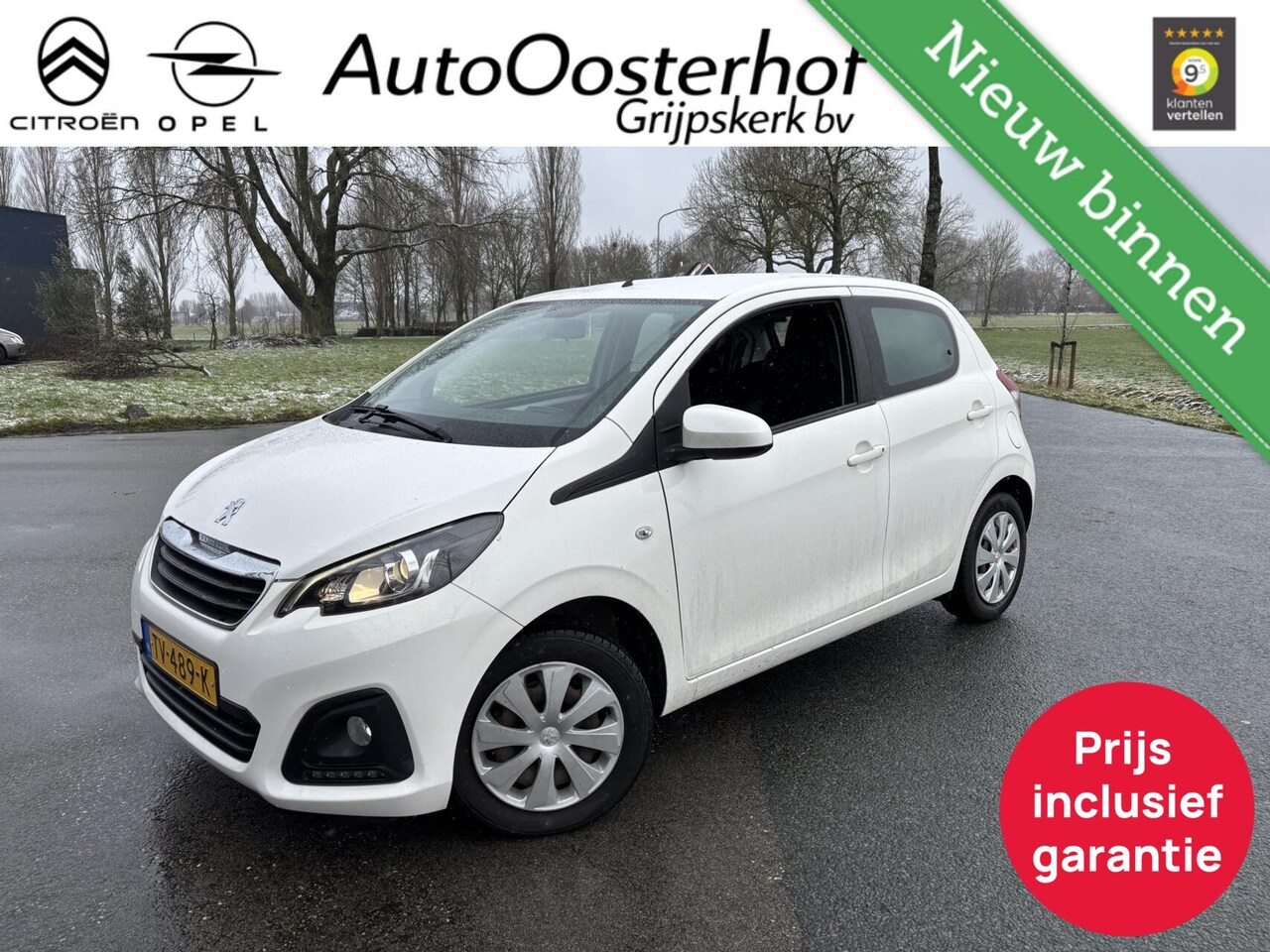 Peugeot 108 - 5drs Airco STAAT RIJKLAAR - AutoWereld.nl