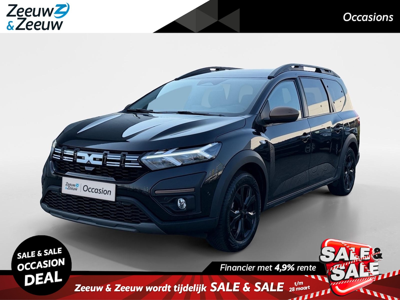 Dacia Jogger - 140PK Hybrid Extreme 7p. Automaat | Apple CarPlay/Android Auto | 7 Zitplaatsen | Camera | - AutoWereld.nl