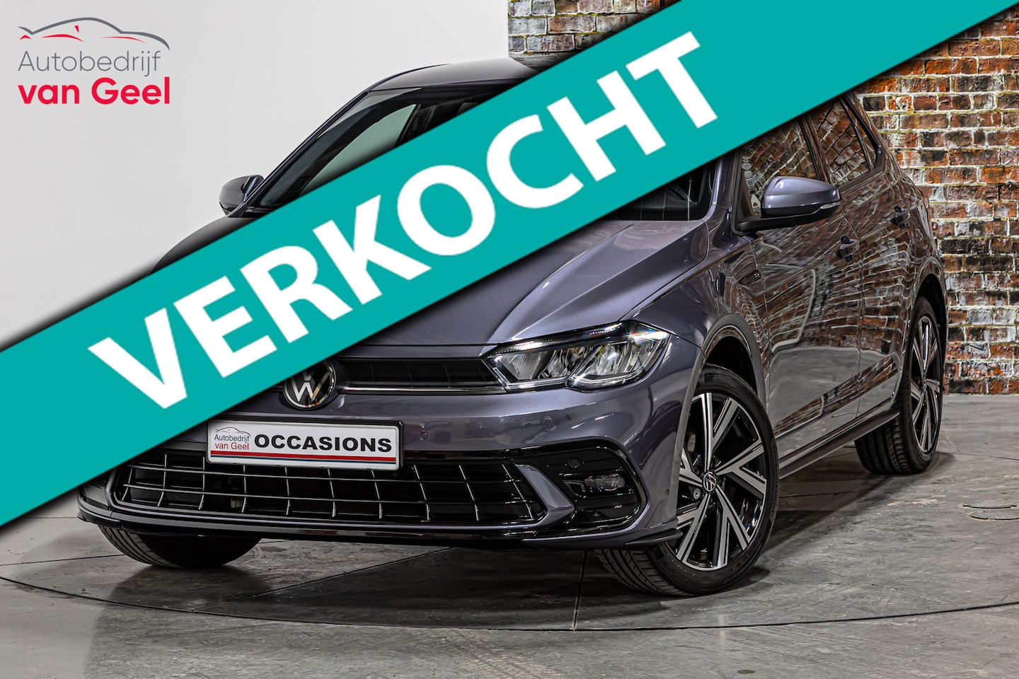Volkswagen Polo - 1.0 TSI R-Line| Apple Carplay | LED | DAB+ |Adaptive Cruise Control LM 17' Bergamo - AutoWereld.nl