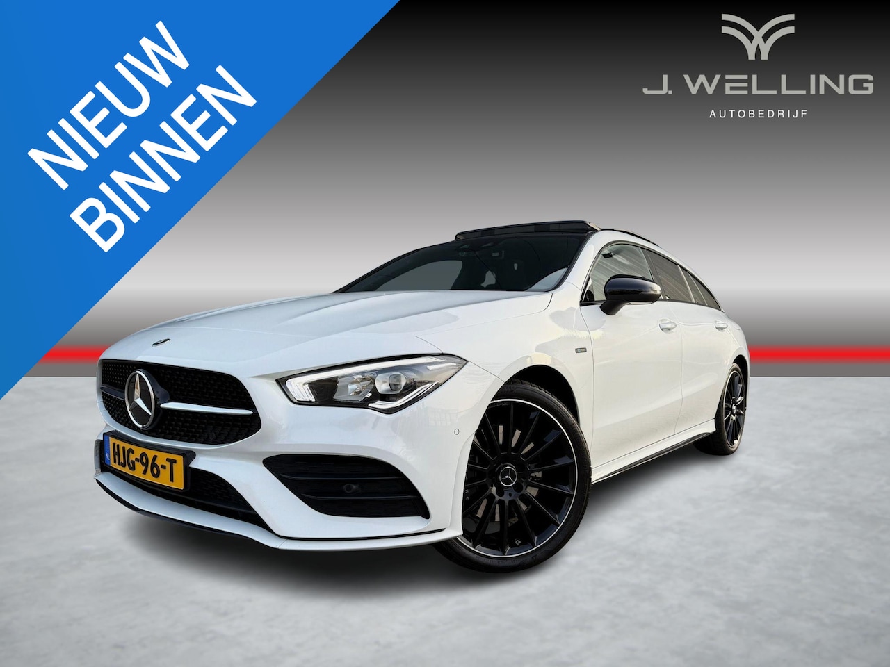 Mercedes-Benz CLA-klasse Shooting Brake - 250 e AMG line pano 19 inch sfeerverlichting - AutoWereld.nl