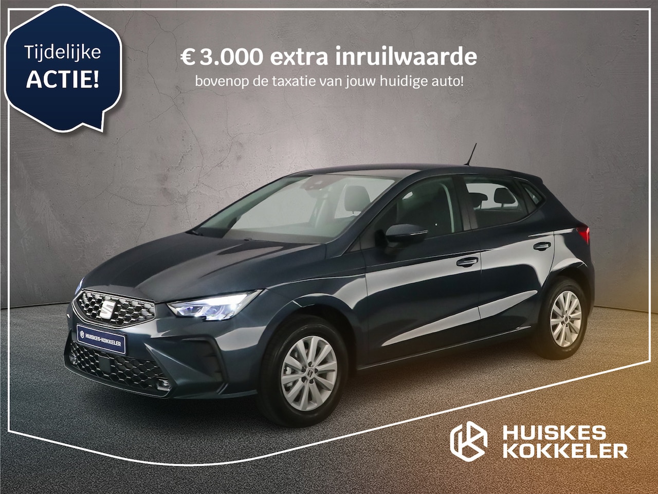SEAT Ibiza - 1.0 EcoTSI 95pk Reference €299,- actie private lease - AutoWereld.nl