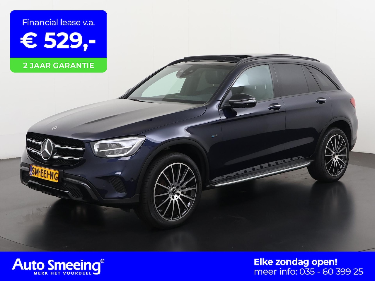 Mercedes-Benz GLC-klasse - 300e 4MATIC Exclusive Night Pakket | Panoramadak | Trekhaak | Head Up | Zondag Open! - AutoWereld.nl