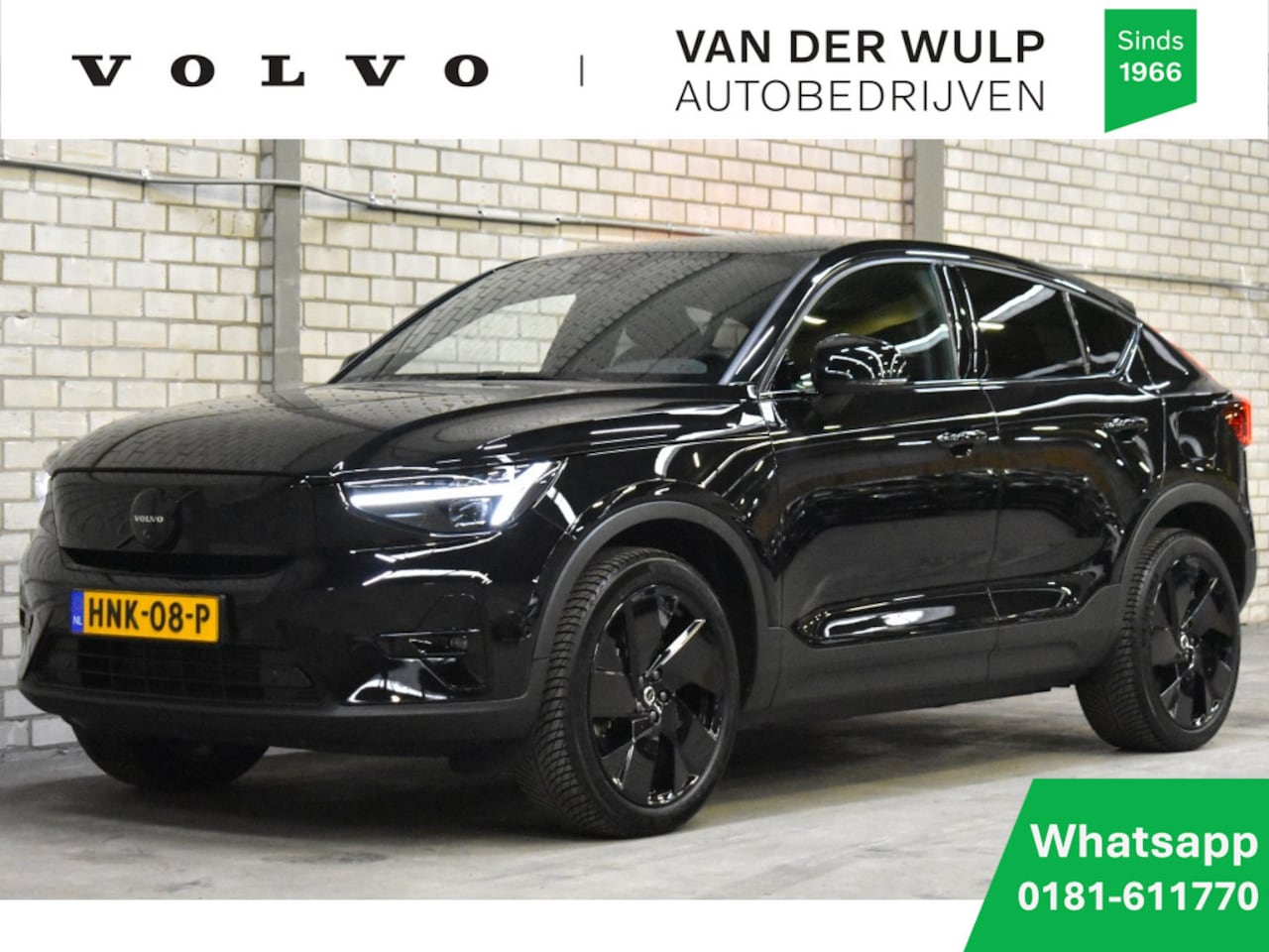 Volvo EC40 - Extended Range Ultra 252PK/82 kWh Black Edition | Trekhaak | War - AutoWereld.nl