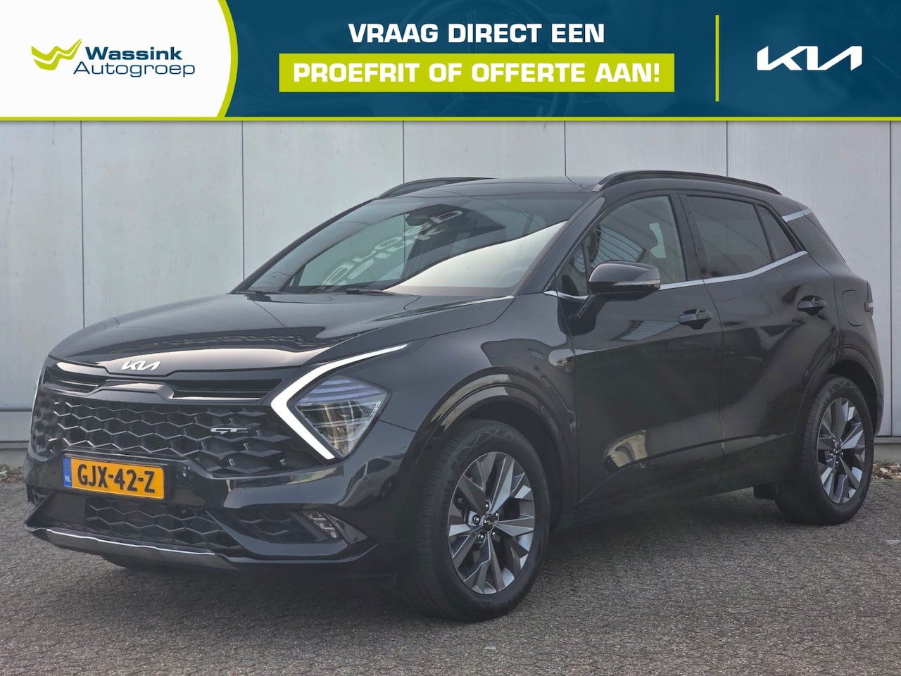 Kia Sportage - 1.6 230pk GT-Line Hybrid Automaat | Schuif/Kanteldak | Stoel/Stuurwielverwarming | Dodehoe - AutoWereld.nl
