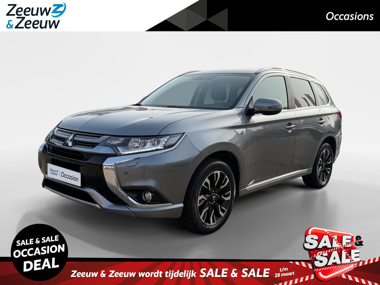 Mitsubishi Outlander - 2.0 PHEV Premium | Nieuw accupakket onder garantie bij 160.000 km | Volledig dealer onderh - AutoWereld.nl