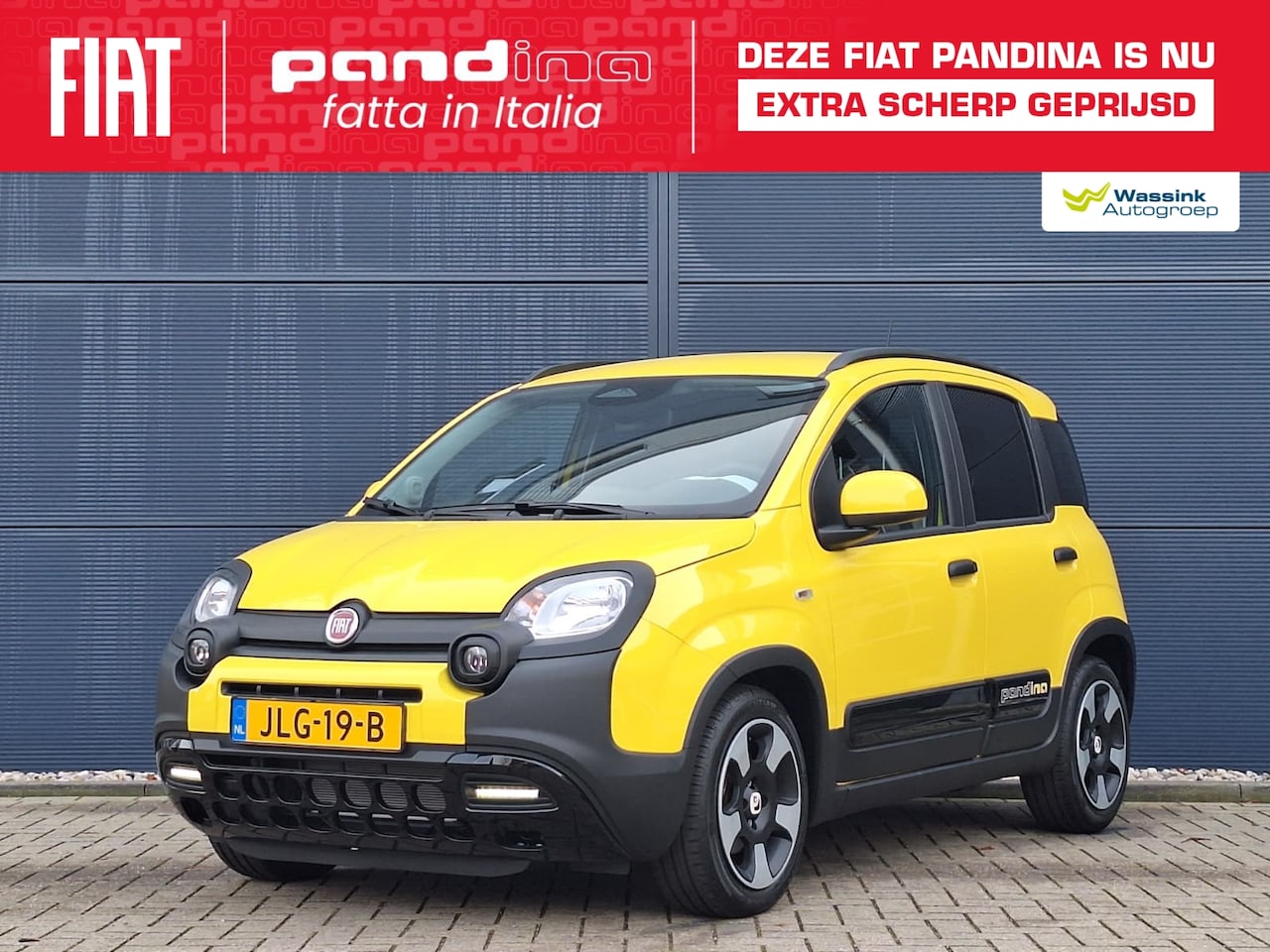 Fiat Panda - 1.0 70pk Pandina | Cruise Control | Airco | Apple CarPlay/ Android Auto | - AutoWereld.nl