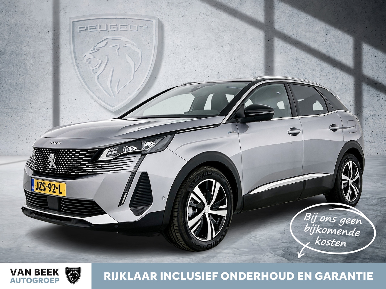 Peugeot 3008 - Plug-in Hybrid 225 pk GT | Rijklaar | Panoramadak | Adaptive CC | 360 camera | - AutoWereld.nl