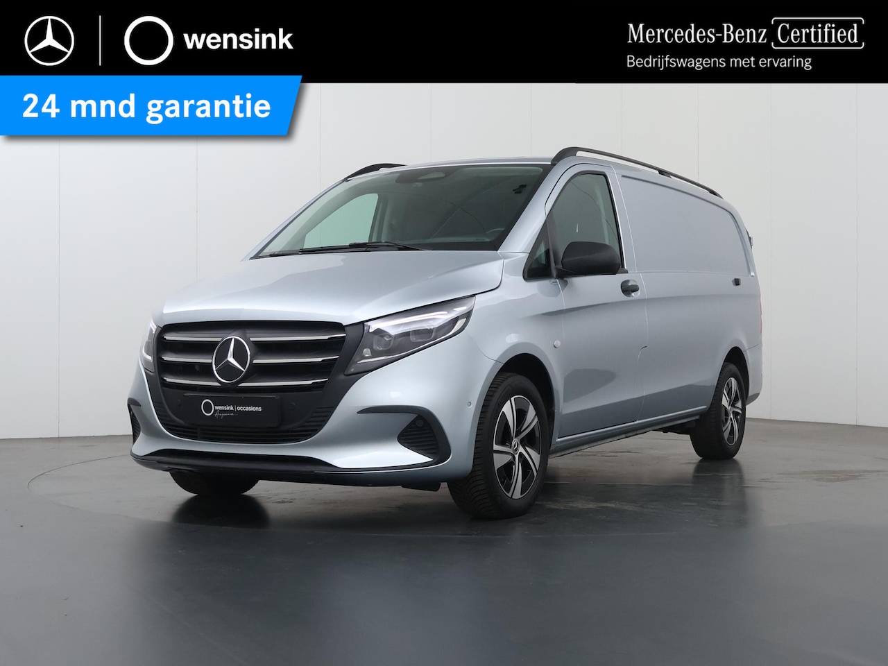 Mercedes-Benz Vito - 116 CDI | L2 | SELECT | 160 PK | AUTOMAAT | MULTI-BEAM LED | 2500 KG TREKHAAK | ZWART LEDE - AutoWereld.nl