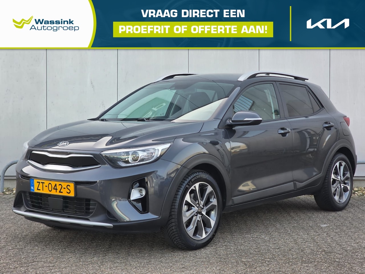 Kia Stonic - 1.0 100pk DynamicPlusLine | Navigatie | Parkeercamera | Climate Control - AutoWereld.nl