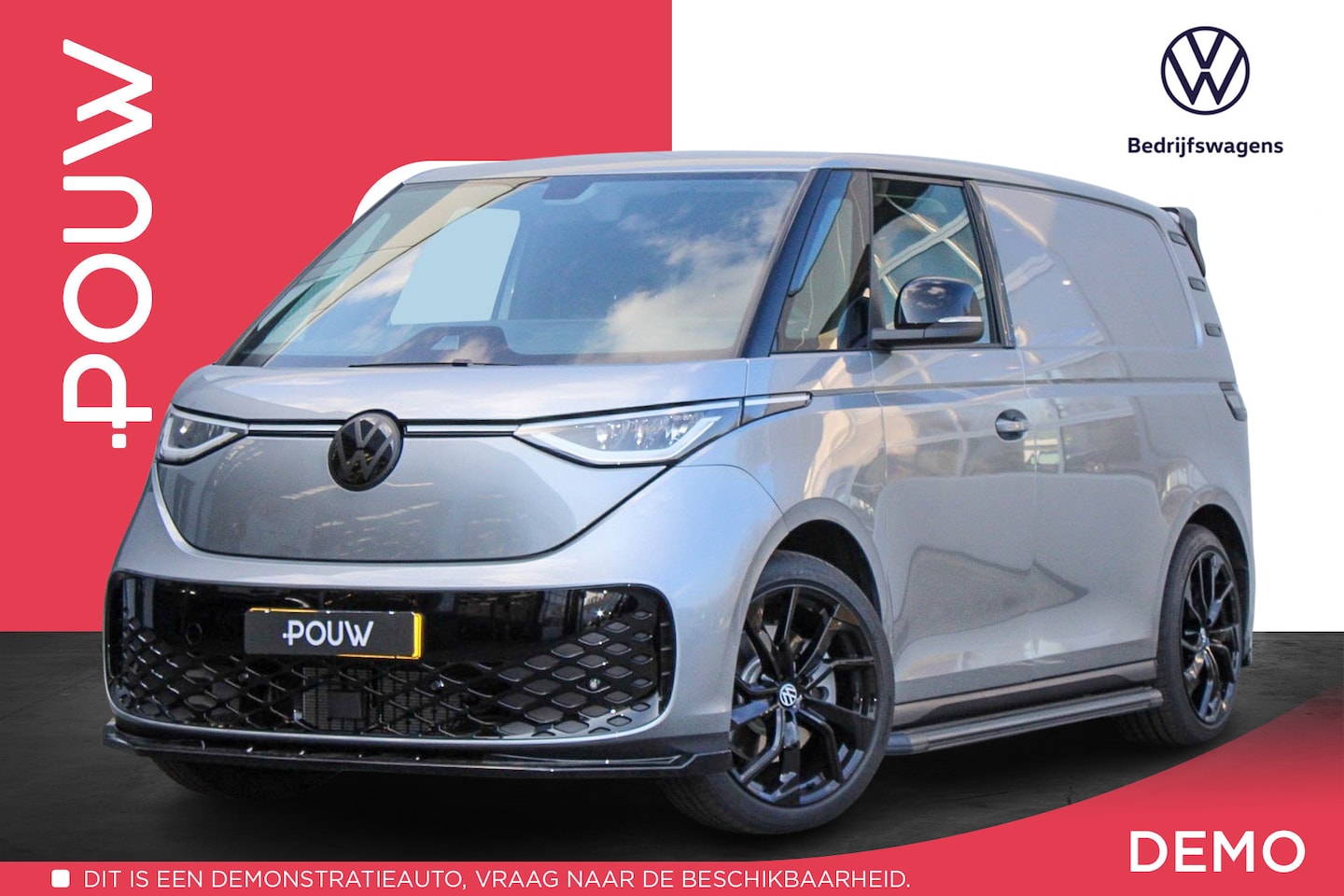 Volkswagen ID. Buzz Cargo - 286pk 79 kWh | Trekhaak Wegklapbaar | Spoiler | 19" Velgen - AutoWereld.nl