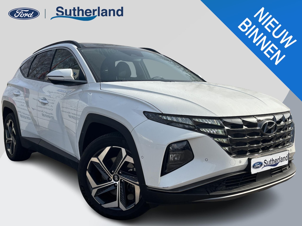 Hyundai Tucson - 1.6 T-GDI PHEV Premium Sky 4WD |  Panoramadak | Dealer onderhouden | Leder | Achteruitrijc - AutoWereld.nl