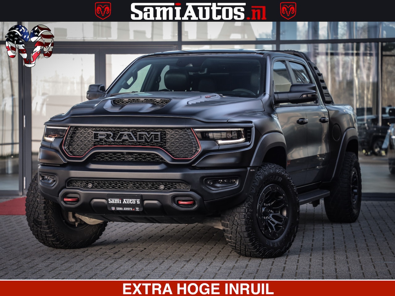 Dodge Ram 1500 - TRX 6.2 4X4 | FULL PPF WRAP | HELLCAT | DIGI CLUSTER | RAMBAR | BEADLOCK WHEELS | PANORAMA - AutoWereld.nl