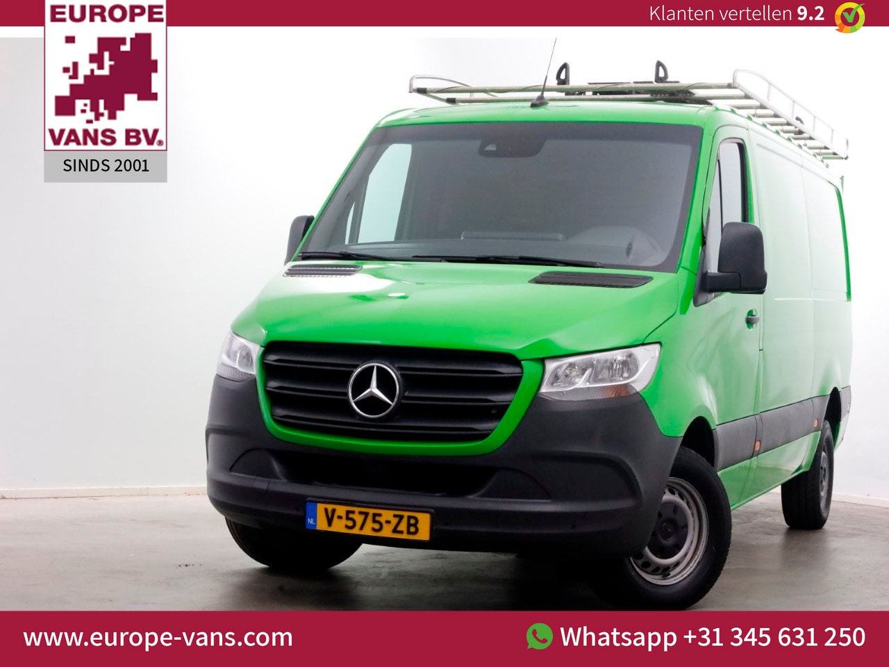 Mercedes-Benz Sprinter - 314 CDI 134pk E6 RWD L2H1 7G Automaat Navi/Camera/Inrichting 06-2019 - AutoWereld.nl