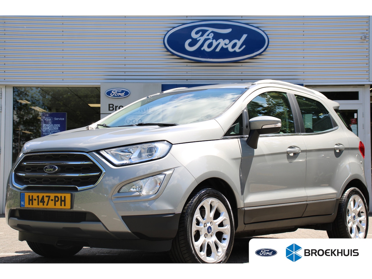 Ford EcoSport - 1.0EB TITANIUM | Apple Carplay/Android Auto|telefoonintegratie premium | Centrale deurverg - AutoWereld.nl