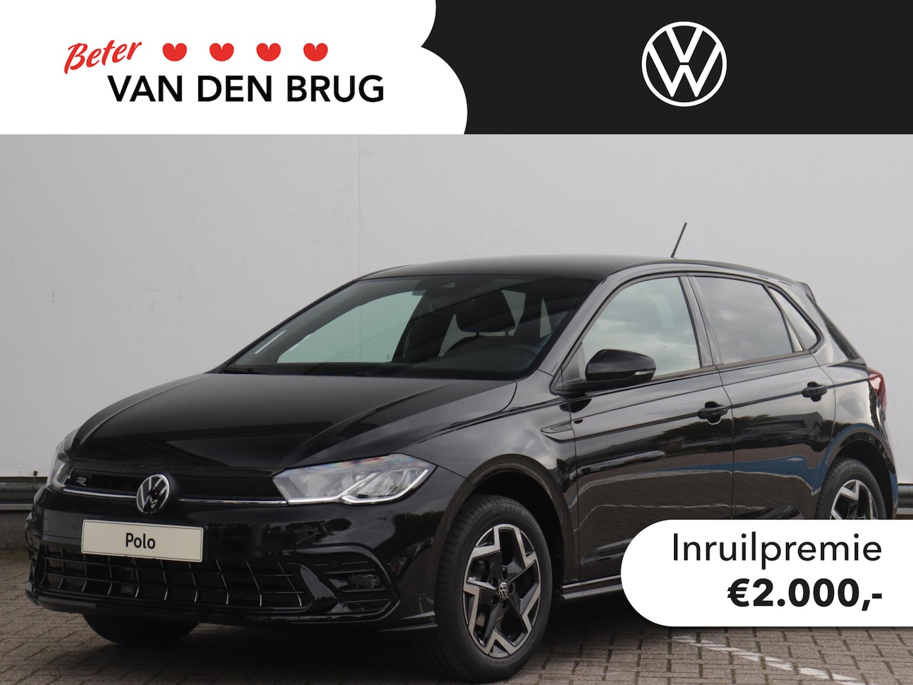 Volkswagen Polo - R-Line 1.0 70 kW / 95 pk TSI Hatchback 5 versn. Ha | Camera | Stoelverwarming | Keyless | - AutoWereld.nl
