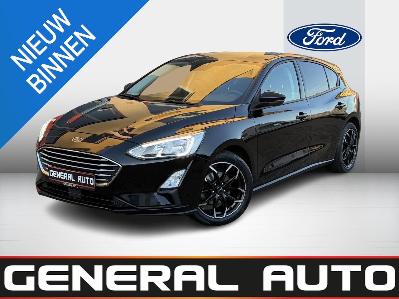 Ford Focus - 1.0 EcoBoost Titanium Business 1.0 EcoBoost Titanium Business, AUTOMAAT**. - AutoWereld.nl