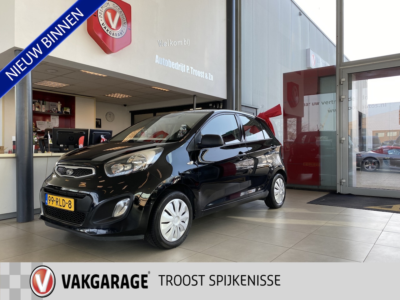 Kia Picanto - 1.0 CVVT 1.0 CVVT,5 Deurs,5Zits,Stuurbekrachting,Centrale Deurvergrendeling,Usb Aansluiting,Radio C - AutoWereld.nl