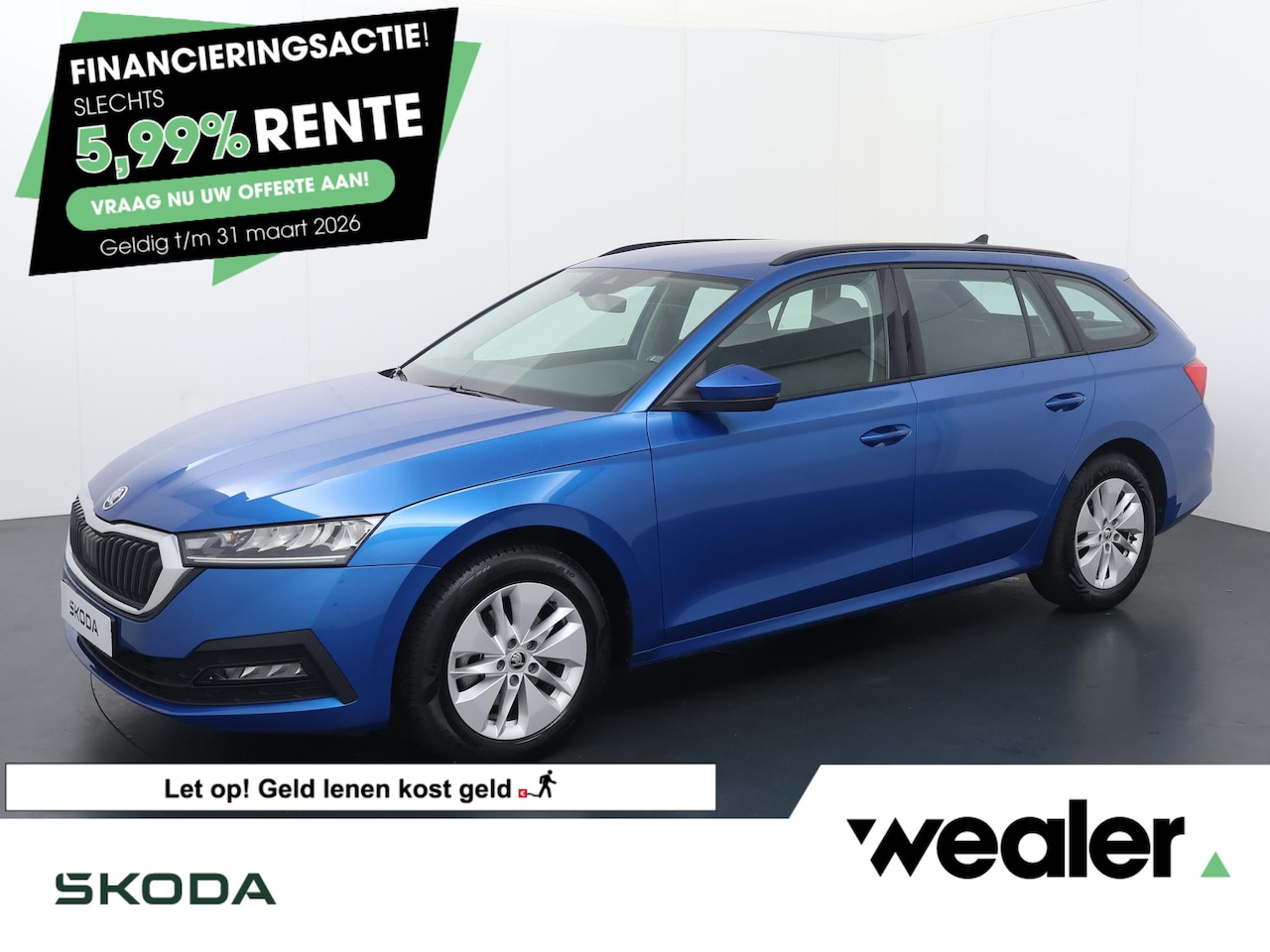 Skoda Octavia Combi - 1.0 TSI Ambition | 110 PK | Trekhaak wegklapbaar | LED verlichting | Navigatiesysteem | - AutoWereld.nl
