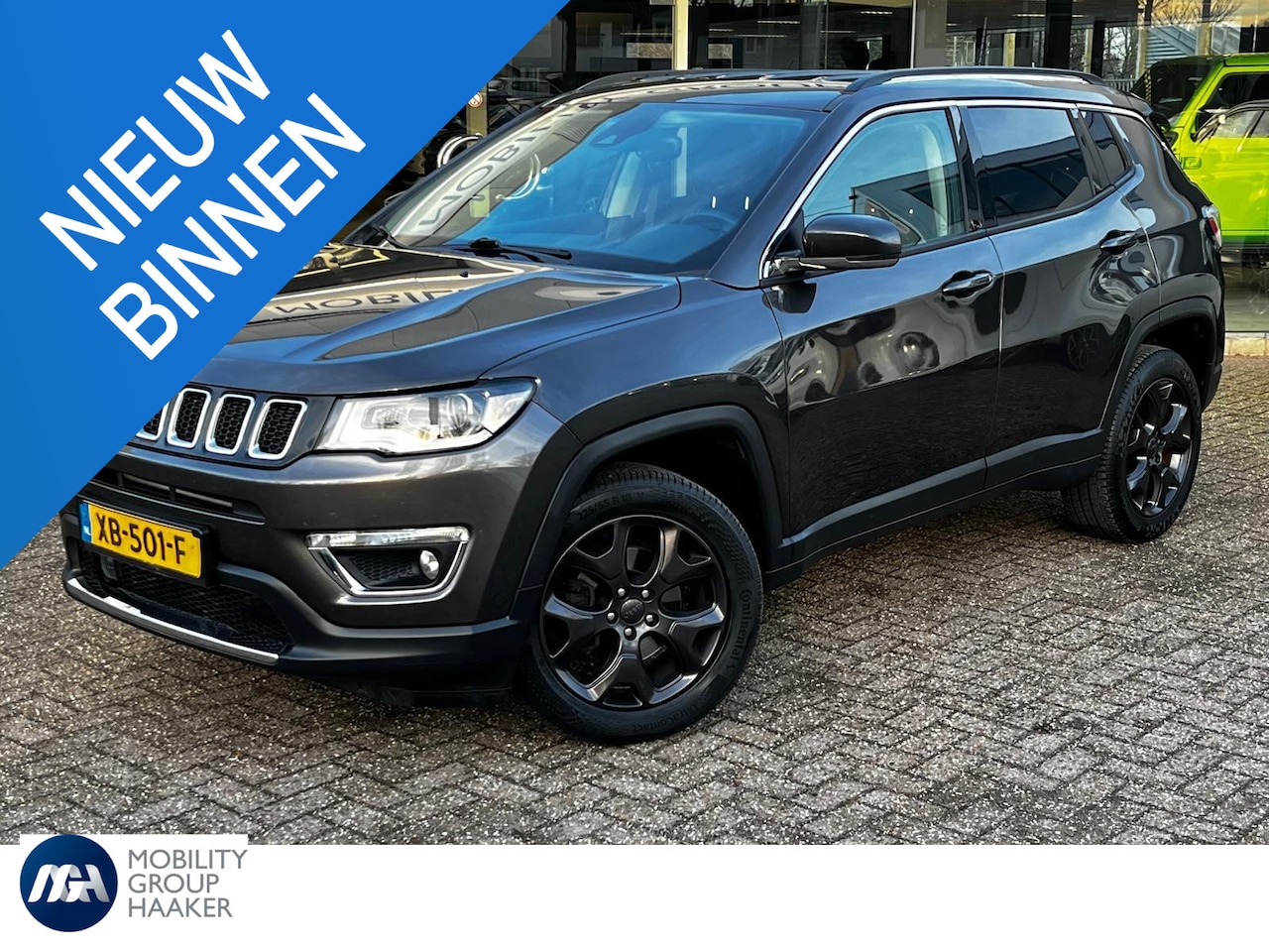 Jeep Compass - 1.4 MultiAir Opening Edition 4x4 | Leer | Navi | Beats audio | Cruise control | - AutoWereld.nl