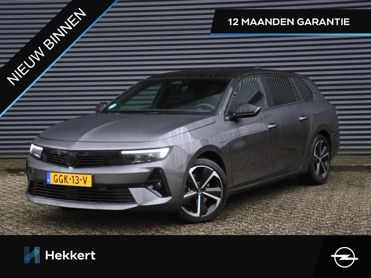 Opel Astra Sports Tourer - GS 1.2 Turbo Hybrid 145pk Automaat 360 CAMERA | 17''LM | STOEL/STUURVERWARMING | APPLE CAR - AutoWereld.nl