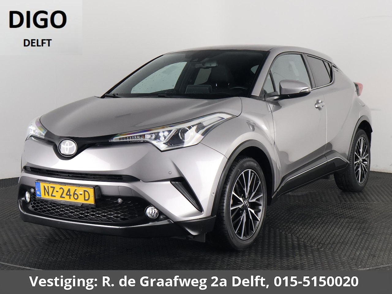 Toyota C-HR - 1.2 Executive | Navigatie | Cruise Control | Stoelverwarming | Parkeersensoren Voor en Ach - AutoWereld.nl