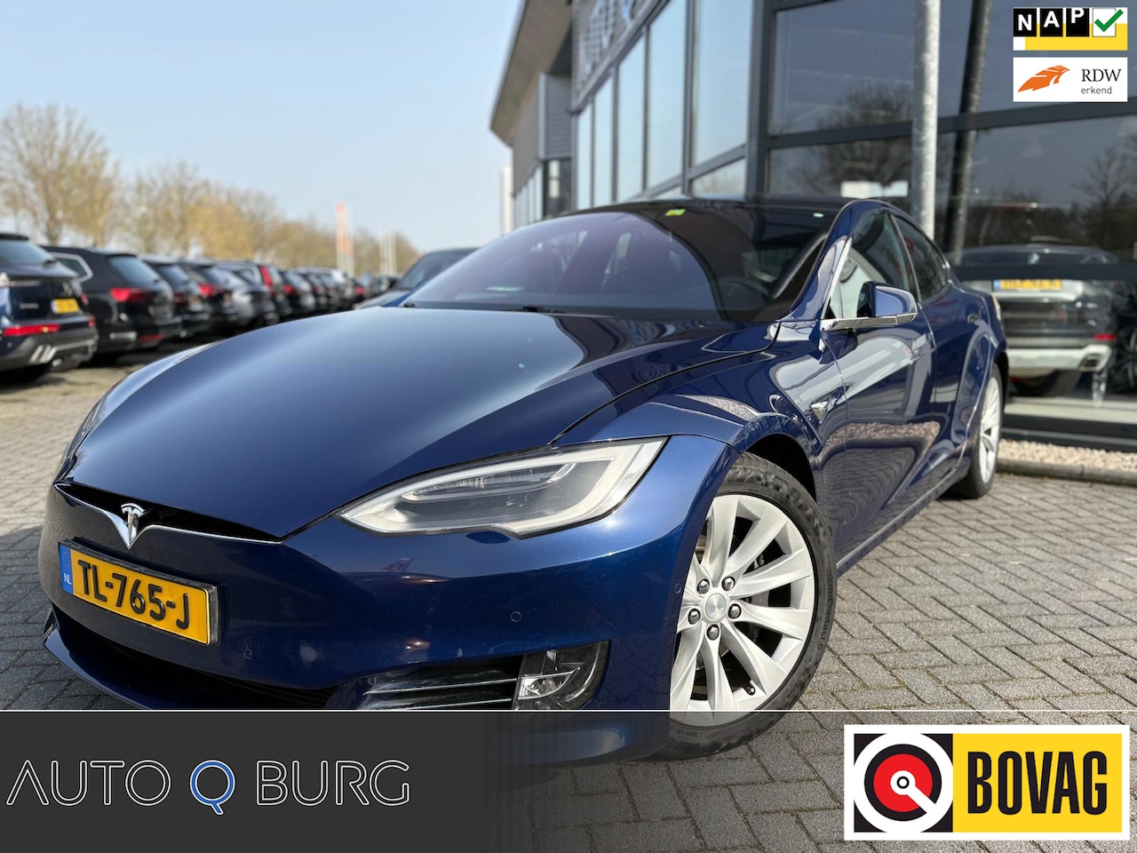 Tesla Model S - 100D AWD Leer|INCL BTW| 1e eig. Full Autopilot| Alcantara dak| Luchtvering| Panoramadak| I - AutoWereld.nl