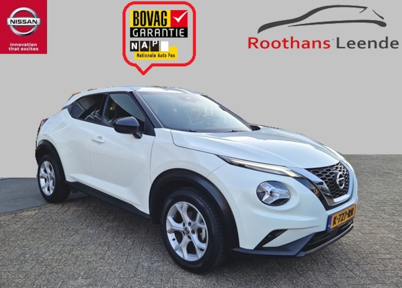 Nissan Juke - 1.0 114PK DIG-Turbo DCT A/T N-Connecta - Camera - Apple carplay & Android Auto - AutoWereld.nl