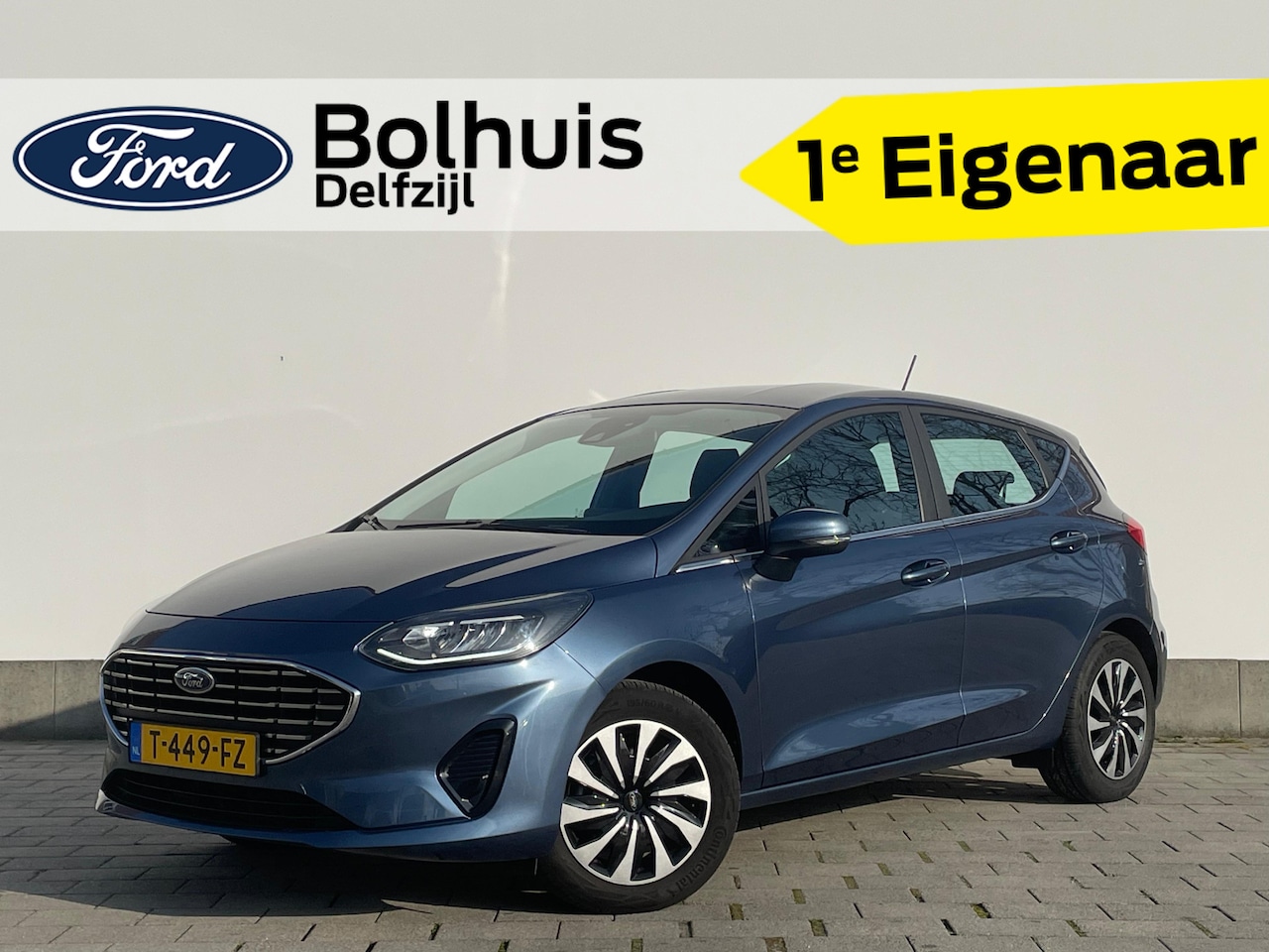 Ford Fiesta - EcoBoost Hybrid 125 pk Titanium | LED | Climate Control | Cruise Control | Apple Carplay & - AutoWereld.nl