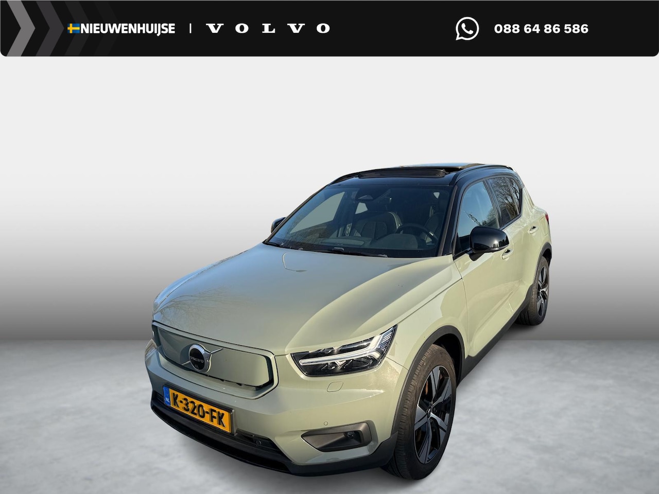 Volvo XC40 - Recharge P8 AWD R-Design | Panoramadak | Harman Kardon Audio | Elektrisch Verstelbare Voor - AutoWereld.nl