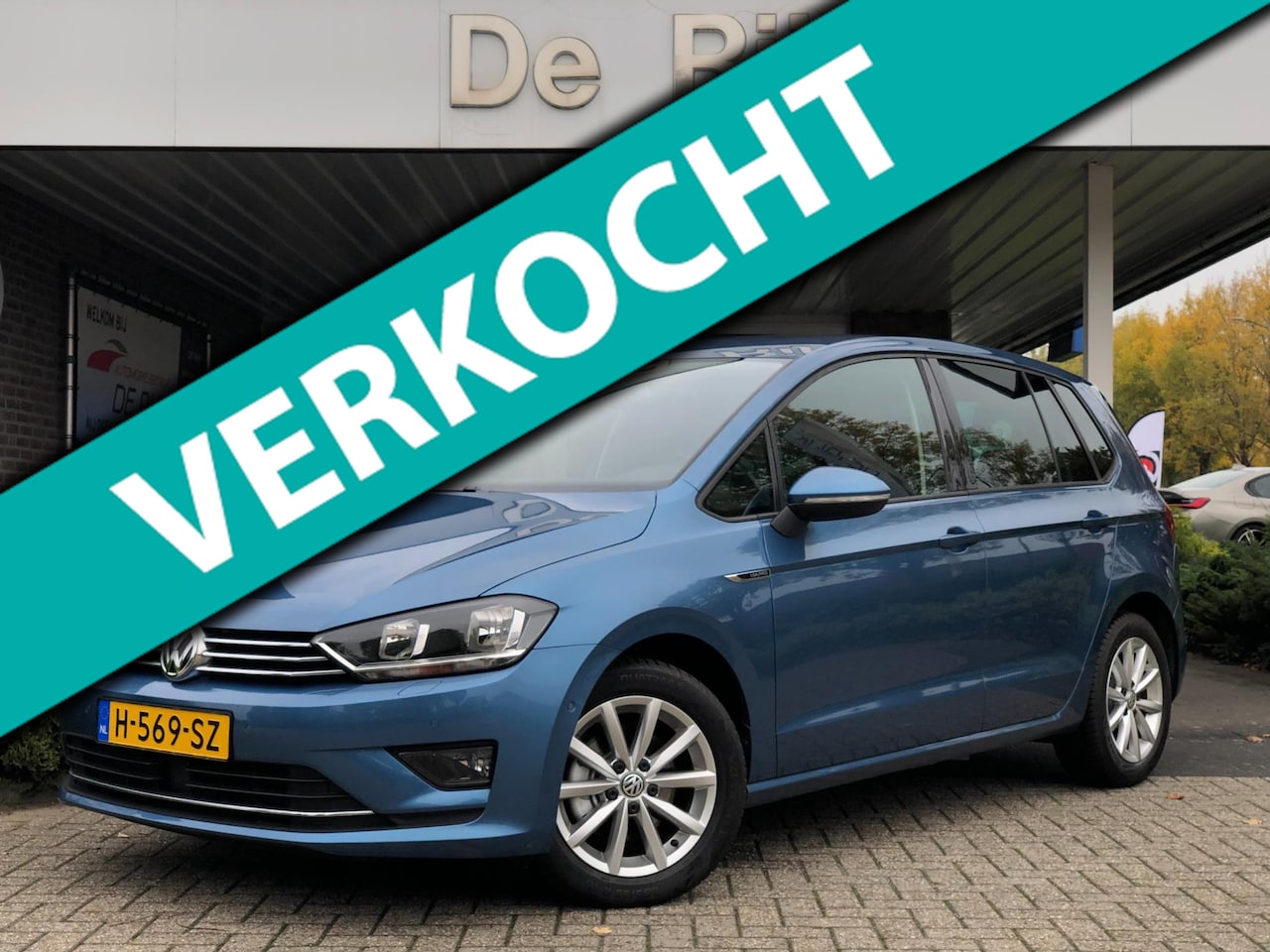 Volkswagen Golf Sportsvan - 1.4 TSI Highline | Trekhaak, Navi, PDC, Stoelverw., Climate, Cruise, Front Assist | Goed o - AutoWereld.nl