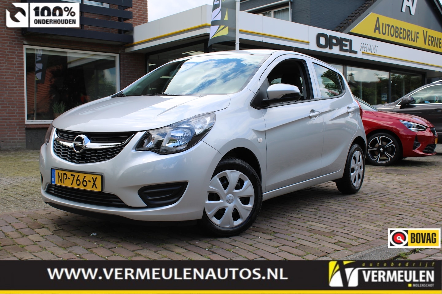 Opel Karl - 1.0 ecoFLEX 75PK Edition + Airco/ Cruise/ NL auto - AutoWereld.nl