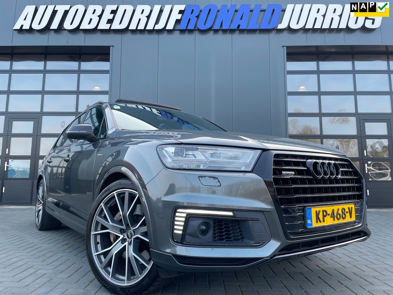 Audi Q7 - 3.0 TDI e-tron quattro Sport 3X S-Line/RS Stoelen/Panoramadak/Adaptive-Cruise/Full Led/Tre - AutoWereld.nl