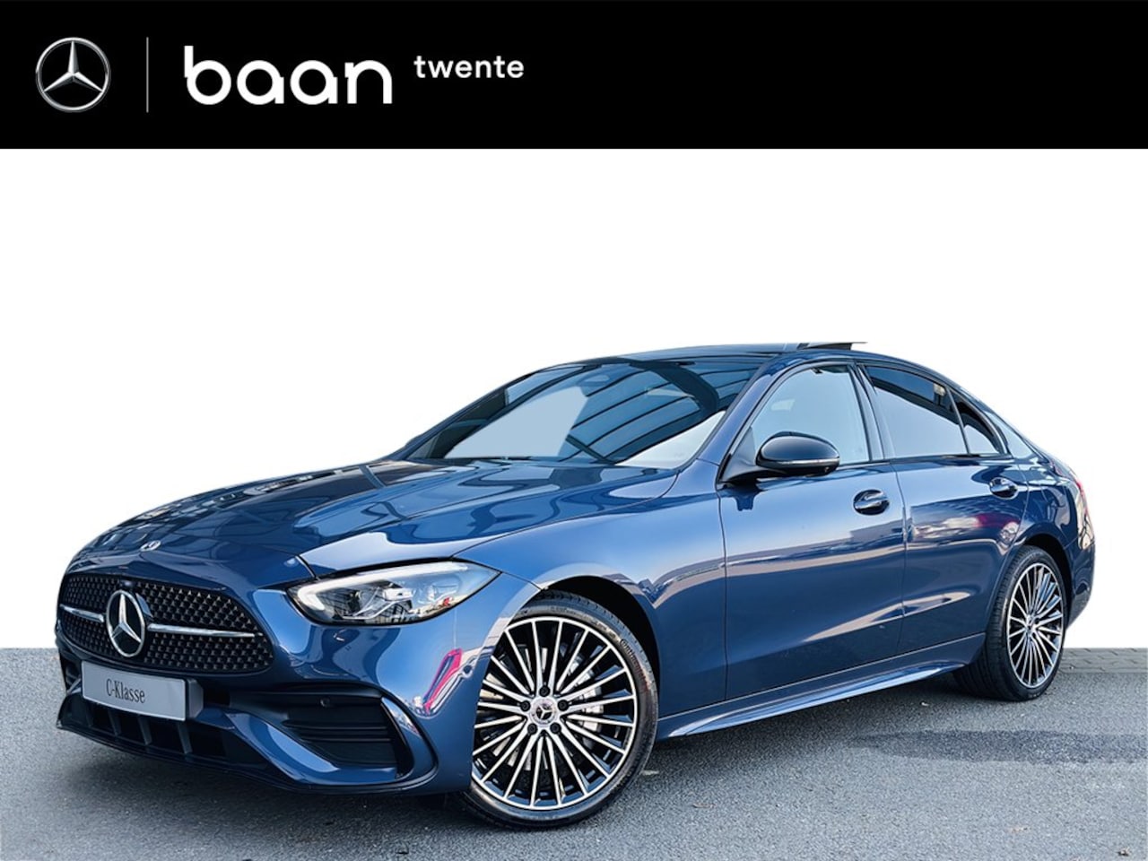 Mercedes-Benz C-klasse - C 300 e Business Solution AMG | Smartphone-integratie | Memorypakket | Panoramadak | 360 C - AutoWereld.nl