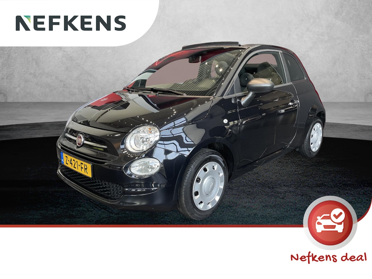 Fiat 500 C - 69pk Hybrid Urban | Airco | Bluetooth | 1e Eigenaar | CABRIO - AutoWereld.nl