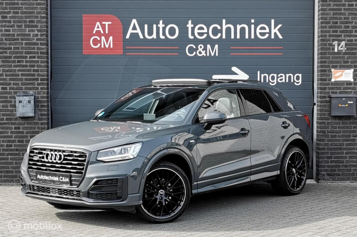 Audi Q2 - 40 TFSI QUATTRO S LINE/190PK/S-TRONIC/PANO/CAMER/VOL - AutoWereld.nl