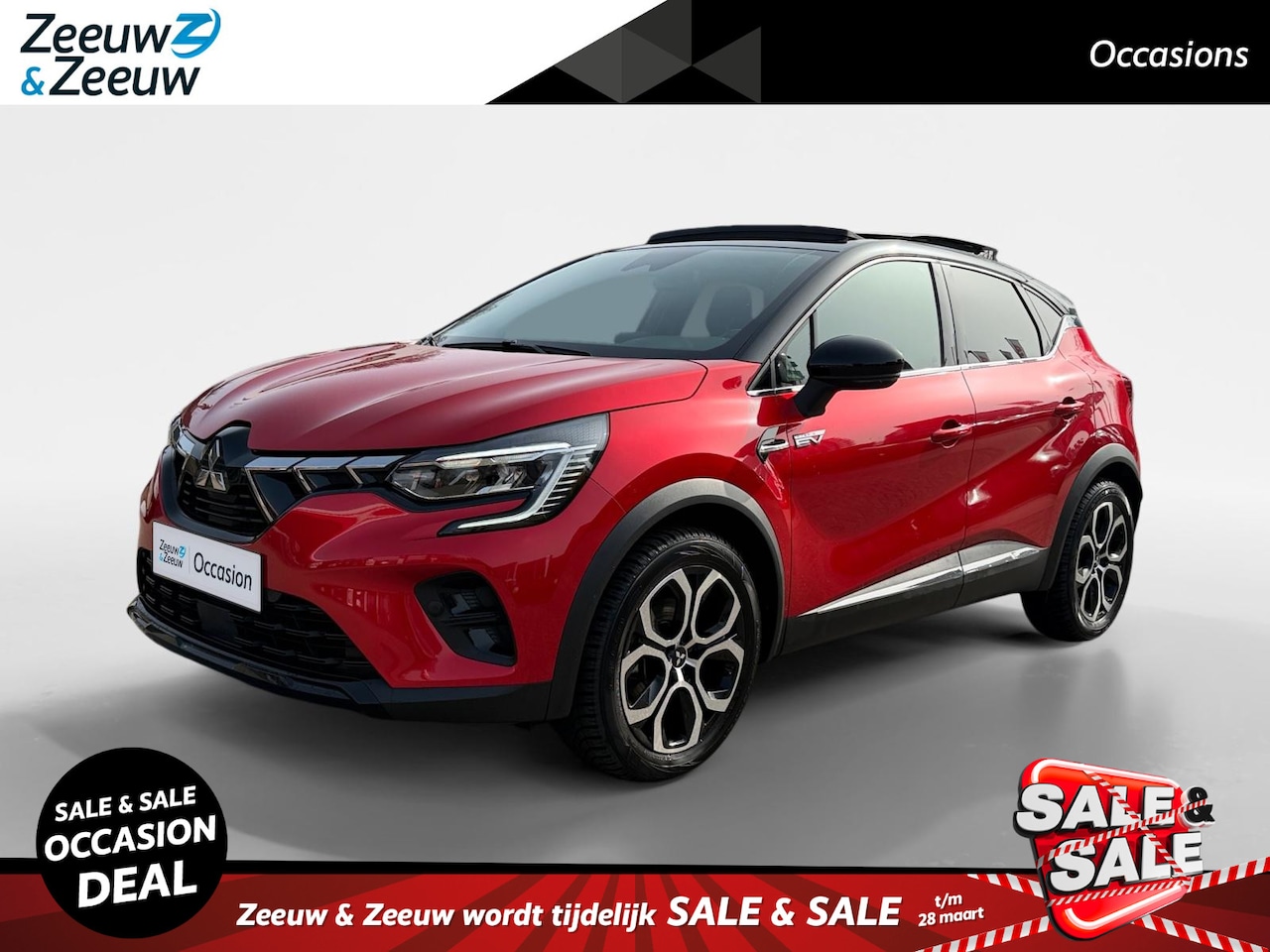 Mitsubishi ASX - 1.6 HEV AT Instyle | Pano dak | Lederen bekleding | Stoel verwarming | HEV | Achteruitrijc - AutoWereld.nl