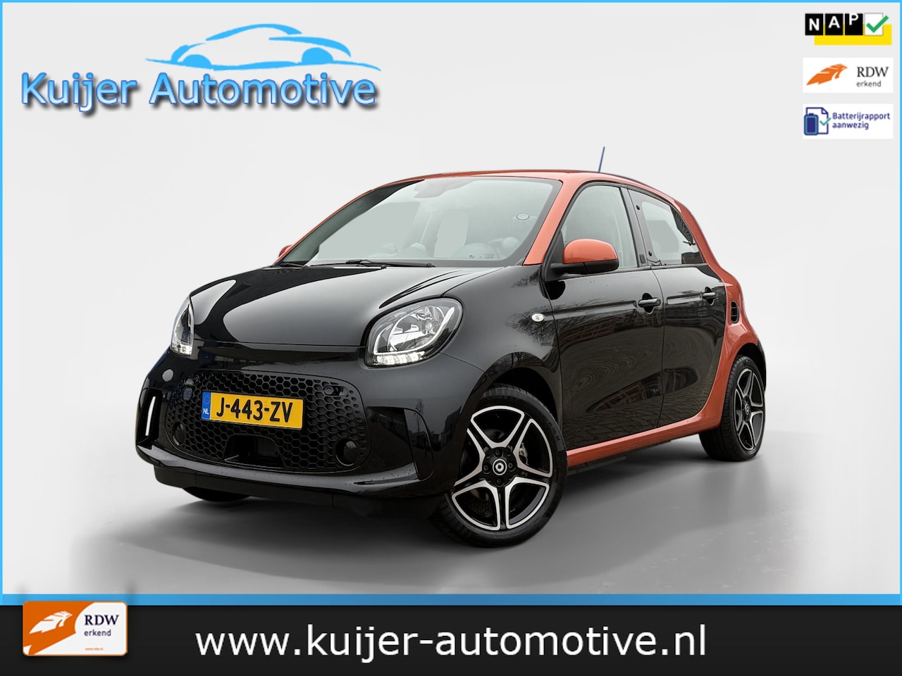 Smart Forfour - EQ Comfort 18 kWh SOH 95% - AutoWereld.nl