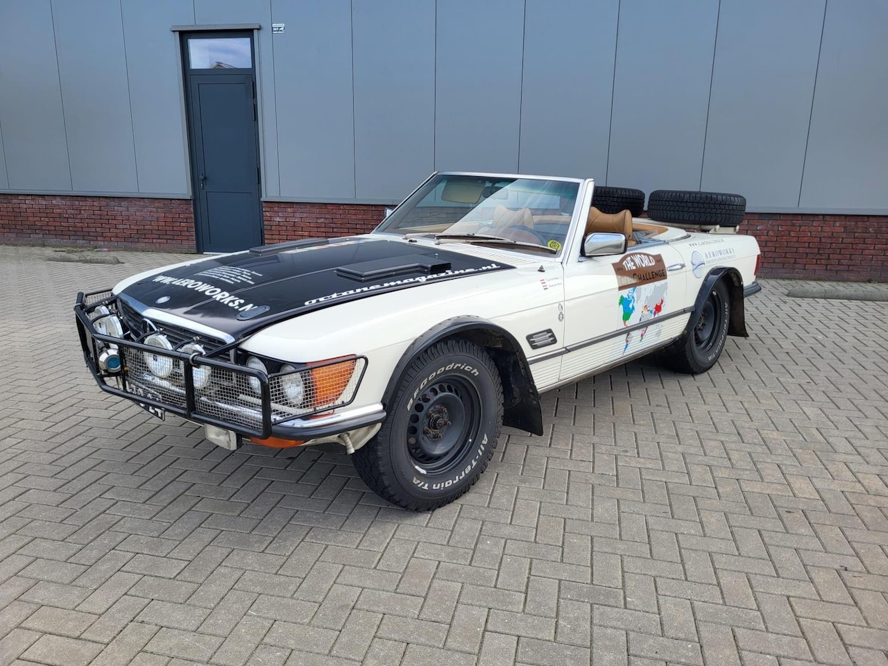 Mercedes-Benz SL-klasse Cabrio - 350 AUTOMAAT WIT 1972 - AutoWereld.nl